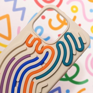 DIY Snake maciņš iPhone 16 Pro 6,3" bēšs
