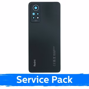 Aizmugurējais vāks, saderīgs ar Xiaomi Redmi Note 12 Pro 4G / Graphite Gray / (Service Pack)
