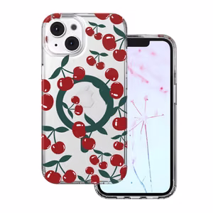 Cherry Mag maciņš paredzēts iPhone 15 6,1" caurspīdīgs