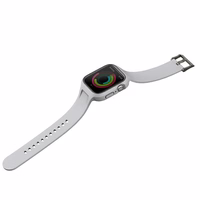 UNIQ siksniņa Monos 2in1 Apple Watch Strap + Case Series 4/5/6/7/8/9/SE/SE2 44/45mm. pelēks