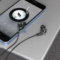 HOCO vadu austiņas Jack 3,5 mm ar mikrofonu M104 melnas