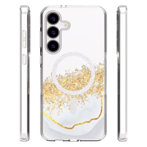 Epoxy Mag maciņš Samsung Galaxy S25 FE balts