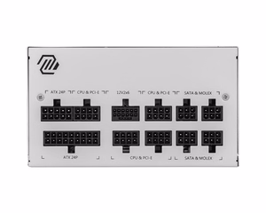 MSI MAG A850GL PCIE5 WHITE barošanas bloks 850 W 20+4 kontaktu ATX ATX