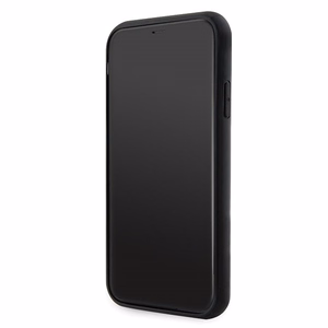 Karl Lagerfeld KLHCN61G2CPK iPhone 11 / Xr 6.1" чёрный/чёрный хардкейс Glitter Choupette Patch