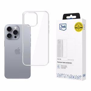 3mk Clear Case for iPhone 16 Pro Max - transparent