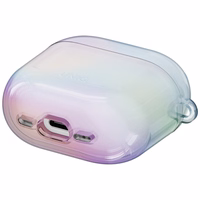 Uniq Iridescia viedtālruņa apvalks AirPods 4 Hang Case - holo balta