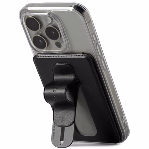 Ringke Wallet Slide Grip MagSafe viedtālruņa apvalks - melns