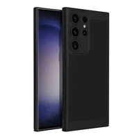 BREEZY viedtālruņa apvalks SAMSUNG S23 Ultra melns