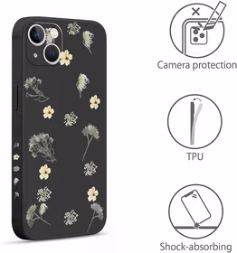 Pnakqil Maciņš Iphone 15 Pro Flowers 1