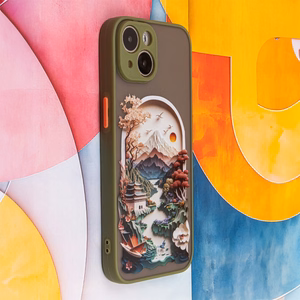 Itin trendīgs viedtālruņa apvalks iPhone 14 6,1 - zaļš