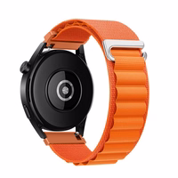 FORCELL F-DESIGN FS05 siksniņa SAMSUNG pulkstenim 22 mm oranža