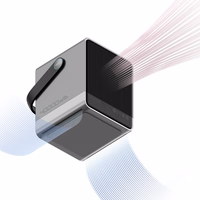 Cuktech Powerbank 300W 40000mAh ar bezvadu uzlādi 2x USB-C + 2x USB-A - melns