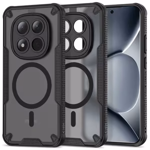 Tech-Protect Rugged Shield MagSafe apvalks Xiaomi Poco M8 Pro / Xiaomi Redmi Note 15 Pro+ 5G - melns
