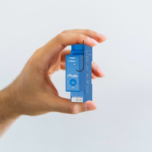 Shelly Qubino Wave Pro 1 electrical relay Blue