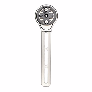 Rockbros FK-307T titāna sakausējuma velosipēda datora turētājs – titāna krāsā