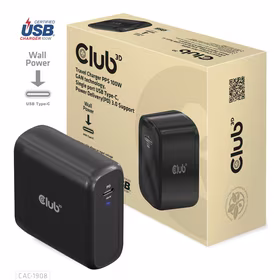 Ceļojuma USB-C lādētājs 100W CAC-1908EU Club3D