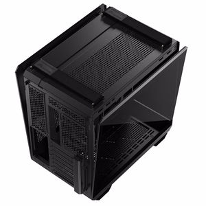 ASUS TUF Gaming GT502 Horizon datora korpuss MidiTower caurspīdīgs panelis ATX melns