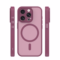 Mag Matt maciņš iPhone 14 Pro 6,1" bordo