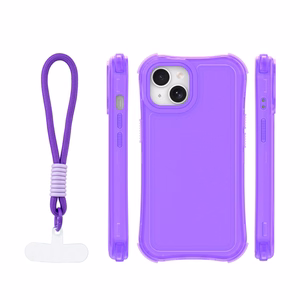 Safepop maciņš ar siksniņu priekš iPhone 13 6,1" violets