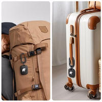 Tech-Protect Velar macins priekš Apple AirTag 1 / 2 - Melns