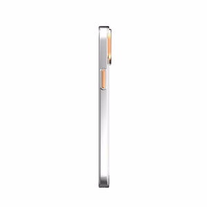 Moshi iGlaze vāciņš ierīcei iPhone 14 Plus, saderīgs ar MagSafe, caurspīdīgs ar “Sunset Gold” krāsas detaļām