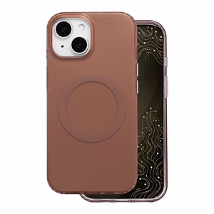 Tecto Shield Mistiq Mag vāciņš iPhone 15 6,1", brūns