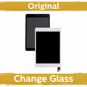 LCD Displejs Saderīgs ar iPad Mini 5 / 2019 / (5th Gen) Melns (Renewed: China)