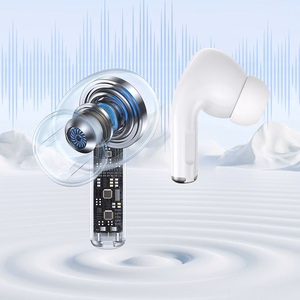 Blavec Bluetooth TWS Austiņas BW-02 Carbon (BW02-W) balts
