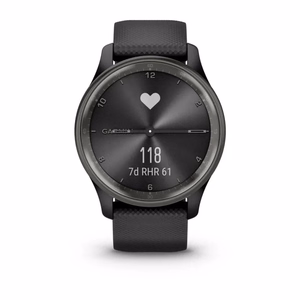 Garmin Vivomove Trend melns viedpulkstenis