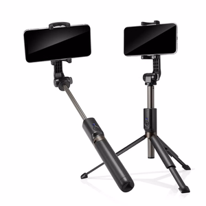 selfiju nūja Spigen S540W Bluetooth ar trijkāji - melns