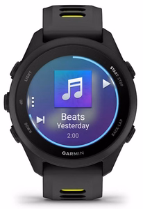 Garmin Forerunner 170 Music digitāls GPS viedpulkstenis ar skārienekrānu 3.05 cm (1.2") AMOLED, 42 mm, 390 × 390 melns