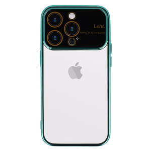 Electro objektīva viedtālruņa apvalks Iphone 15 Pro Max, tirkīza