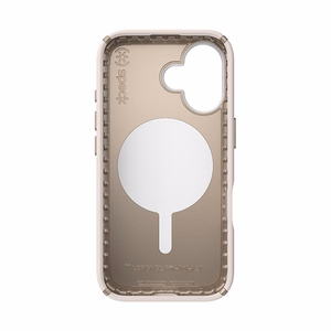 Speck Presidio2 Pro vāciņš ar MagSafe un ClickLock iPhone 16 tālrunim, Bleached Bone/Heirloom Gold