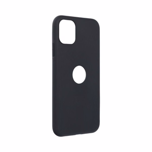 Mīkstais viedtālruņa apvalks IPHONE 11 (m) - melns