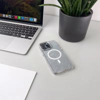 Spīdošs vāciņš Samsung Galaxy S26, saderīgs ar MagSafe - White