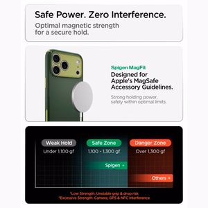 Spigen Nano Pop MagSafe maciņš iPhone 18 Pro / 17 Pro, zaļš