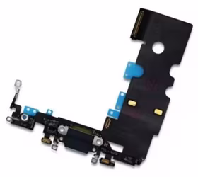 Flex priekš iPhone SE 2020/SE 2022 priekš charging connector ar microphone Melns original (used Grade A)