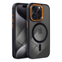 COLOR EDGE MAG COVER viedtālruņa apvalks saderīgs ar Magnētisko IPHONE 11 melna zelta