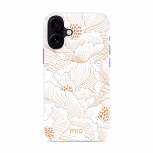 MIO White Roses Magsafe Maciņš iPhone 16 Plus