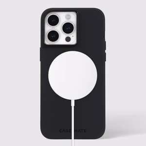 Case-Mate Silicone MagSafe vāciņš ierīcei iPhone 15 Pro Max, melns