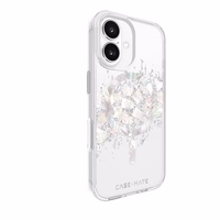 maciņš-Mate Karat MagSafe - maciņš iPhone 16 with Pearl Inlay (A Touch of Pearl)