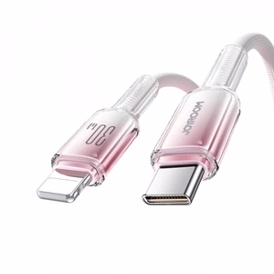 USB kabelis Joyroom S-A42 balts Type-C / Lightning 120cm (līdz 60W)