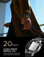 Viedie pulksteņi Joyroom JR-FV1 Venture Series (veikt/atbildēt uz zvanu) Sunset Grey