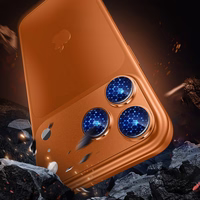 Tempered stikls Tel Protect 95% AR+AF Full Metal kameras aizsargs on camera for Iphone 17 Pro sudraba (camera island)