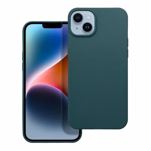 Matēts viedtālruņa apvalks IPHONE 13 Pro tumši zaļš
