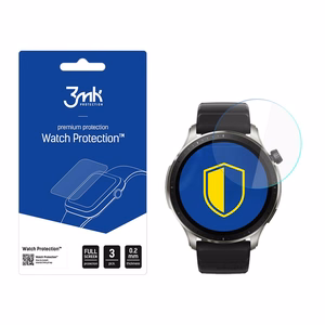 3mk pulksteņa aizsardzība™ v. FlexibleGlass hibrīdstikls Amazfit GTR 4 46 mm