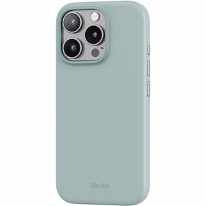 Benks Magnetic Vita Pro Silicone Case for Iphone 16 Pro green