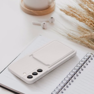 Чехол для Samsung S24 ULTRA Card Case белый