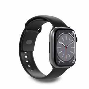 Puro Icon silikona siksniņa Apple Watch 42/44/45/49 mm - melns (2 gab.)