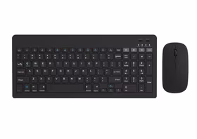 Bezvadu keyboard+mouse Omega OKM2658B melns